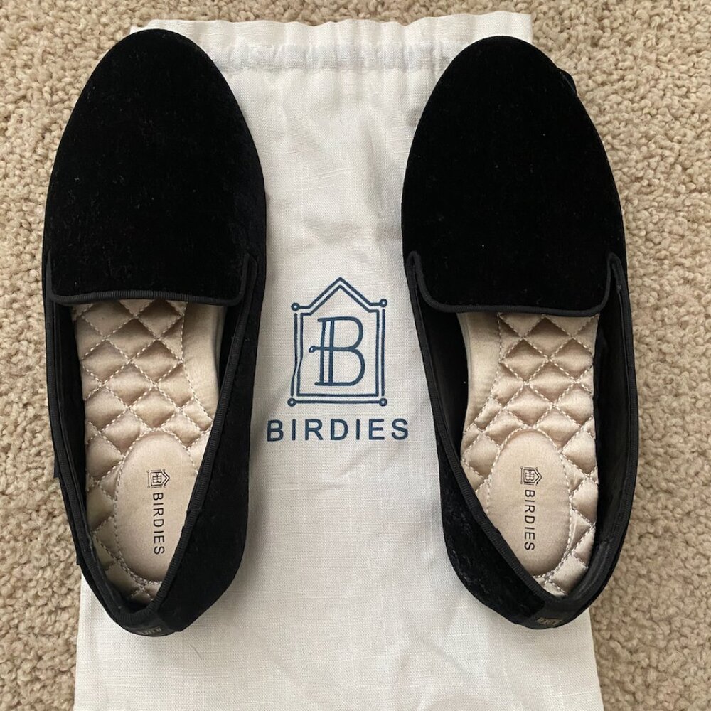 Birdies The Starling Black Velvet